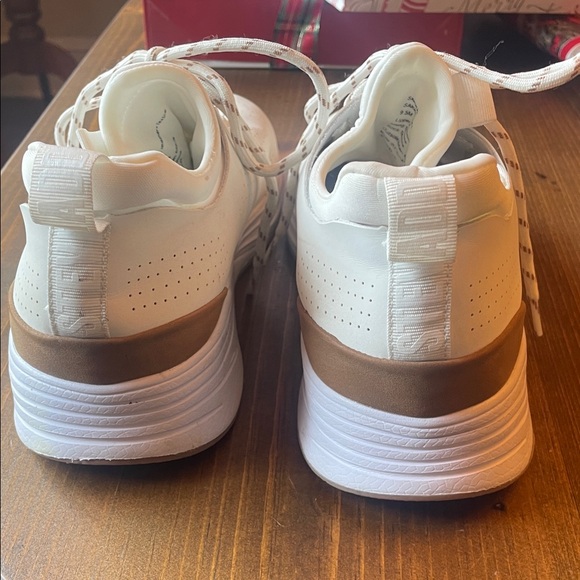 Steve Madden White leather Sneakers size 9.5 men’s - Picture 4 of 7